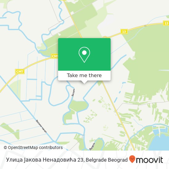 Улица Јакова Ненадовића 23 map