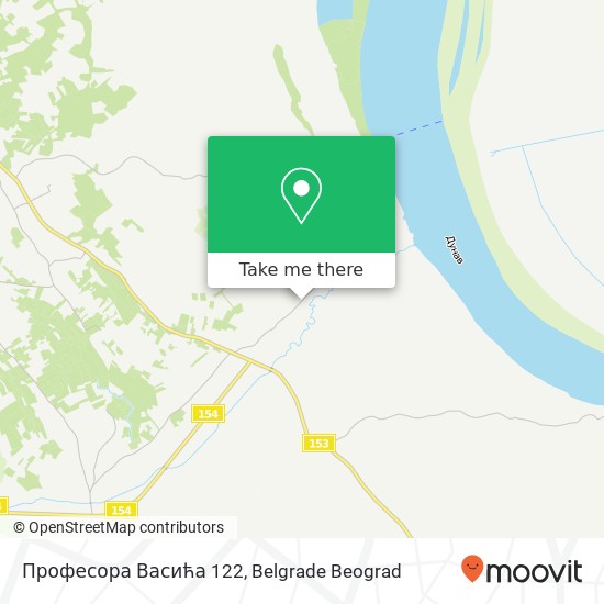 Професора Васића 122 map