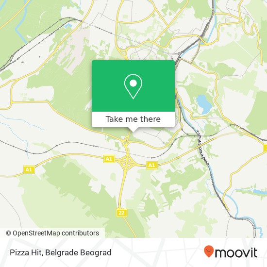 Pizza Hit map