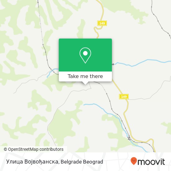 Улица Војвођанска map