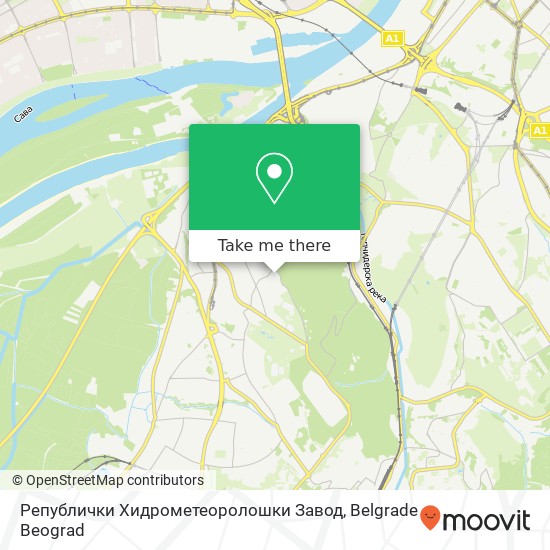 Републички Хидрометеоролошки Завод map