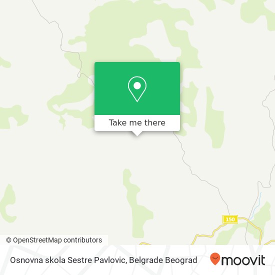 Osnovna skola Sestre Pavlovic map