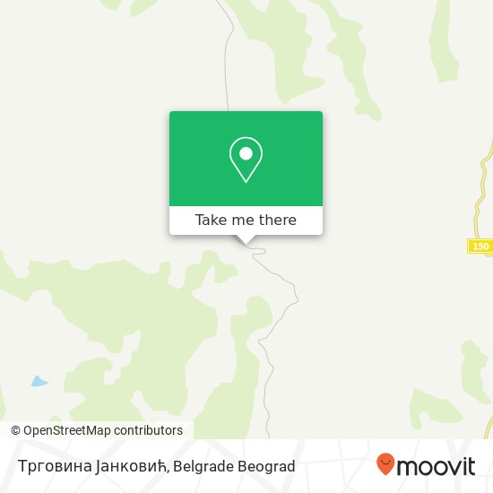 Трговина Јанковић map