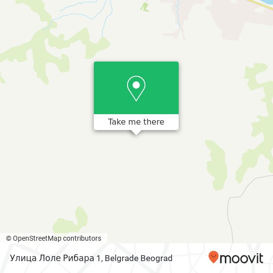 Улица Лоле Рибара 1 map