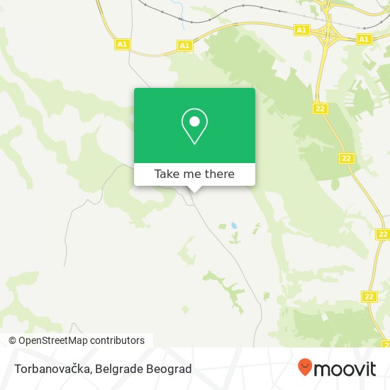 Torbanovačka map