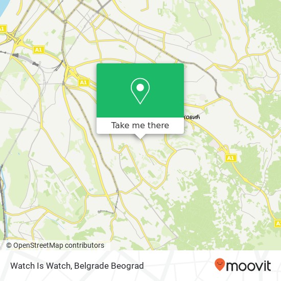 Watch Is Watch map