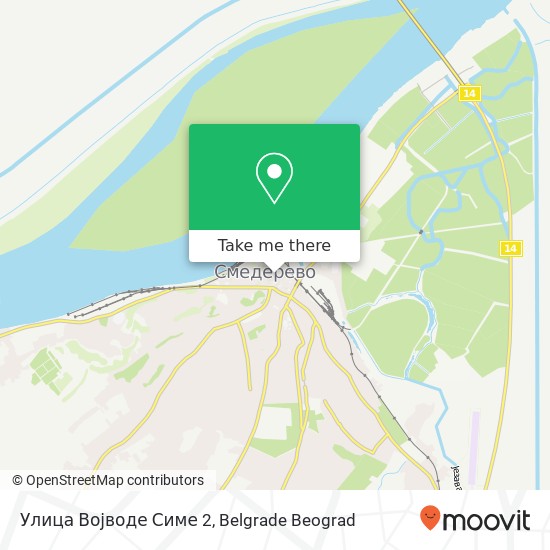 Улица Војводе Симе 2 map