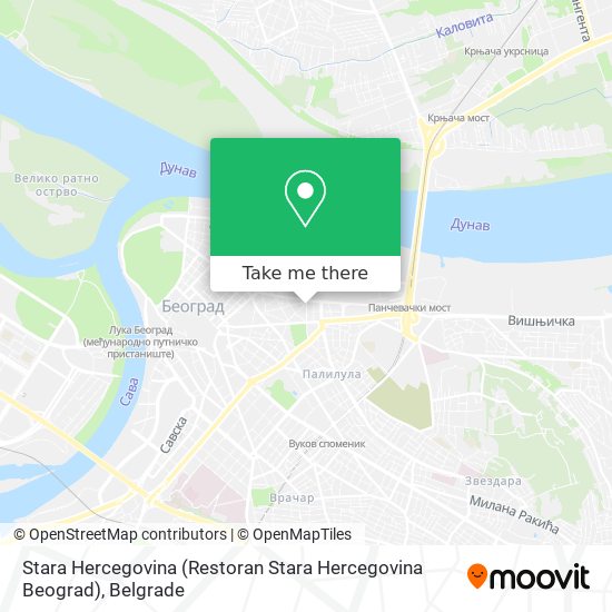 Stara Hercegovina (Restoran Stara Hercegovina Beograd) map