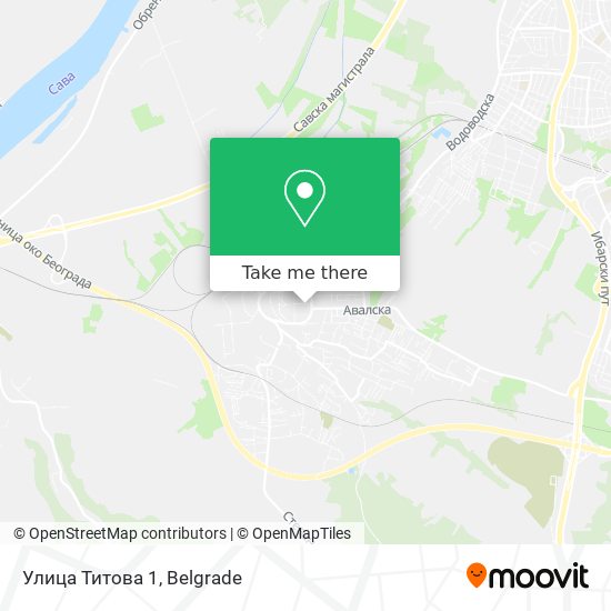 Улица Титова 1 map