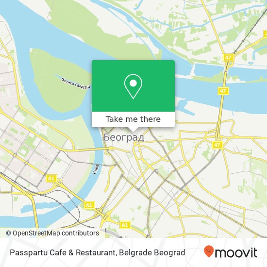 Passpartu Cafe & Restaurant map