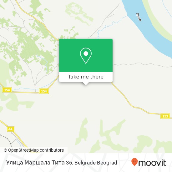 Улица Маршала Тита 36 map