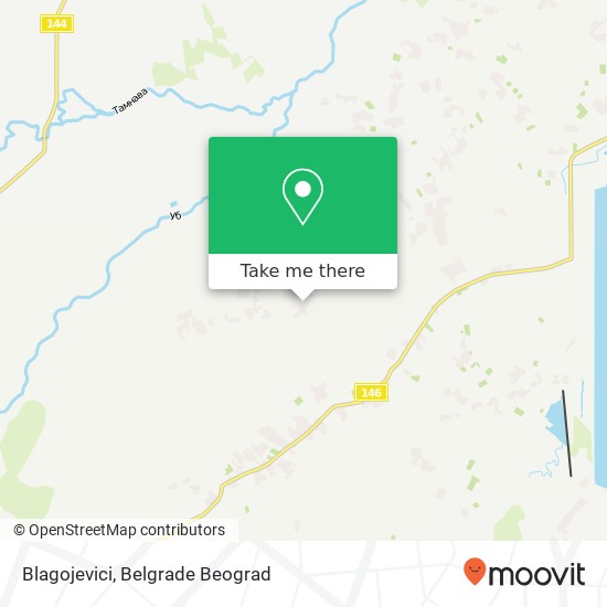 Blagojevici map