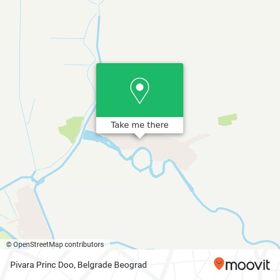 Pivara Princ Doo map