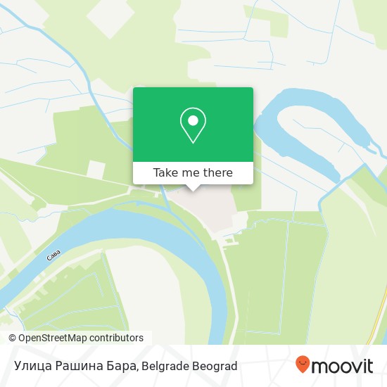 Улица Рашина Бара map