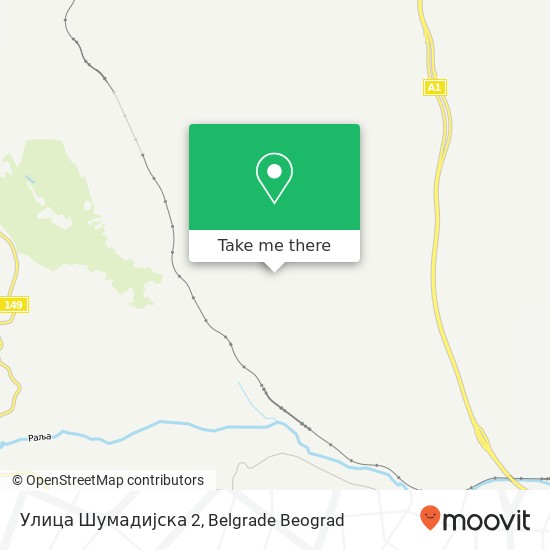 Улица Шумадијска 2 map