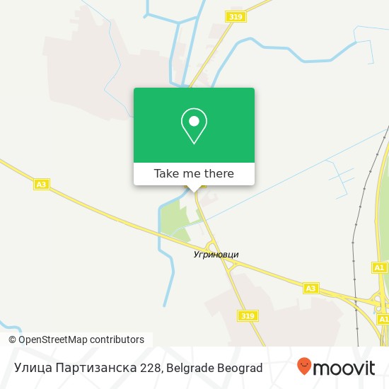 Улица Партизанска 228 map