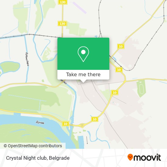 Crystal Night club map