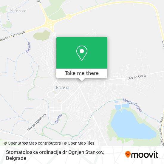 Stomatoloska ordinacija dr Ognjen Stankov map