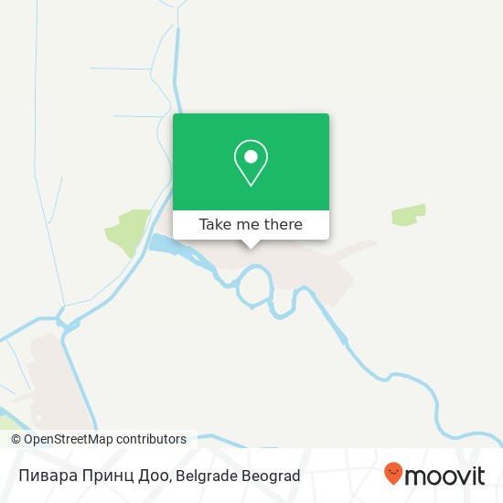 Пивара Принц Доо map