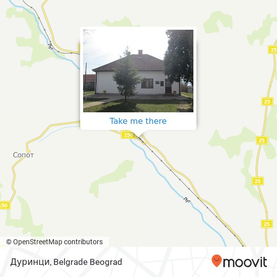 Дуринци map