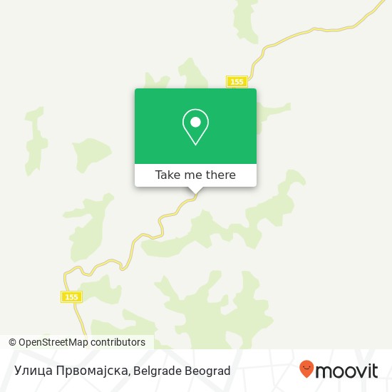 Улица Првомајска map