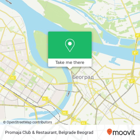 Promaja Club & Restaurant map