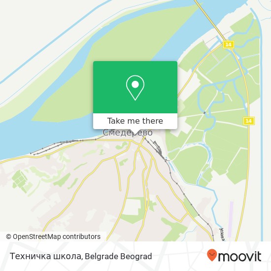 Техничка школа map