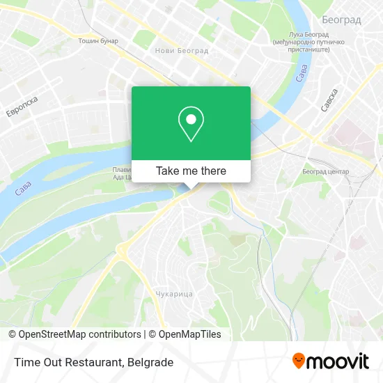 Time Out Restaurant map