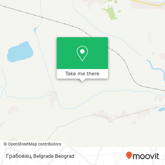 Грабовац map