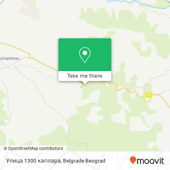 Улица 1300 каплара map