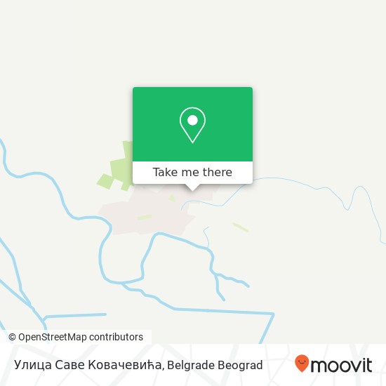 Улица Саве Ковачевића map