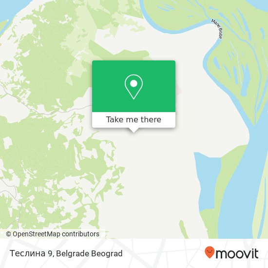 Теслина 9 map