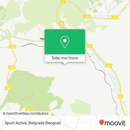 Sport Active map