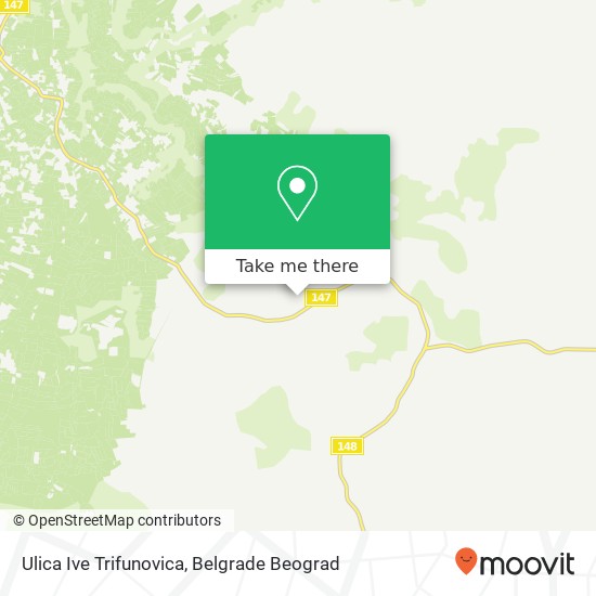 Ulica Ive Trifunovica map