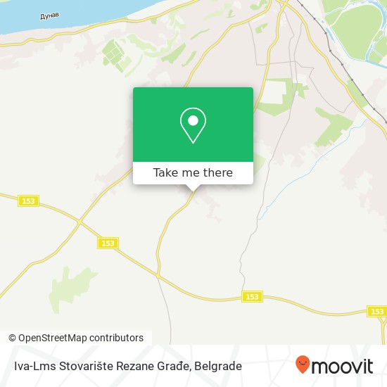 Iva-Lms Stovarište Rezane Građe map