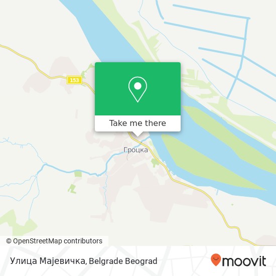 Улица Мајевичка map