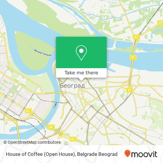 House of Coffee (Open House) map