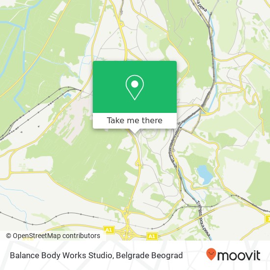 Balance Body Works Studio map