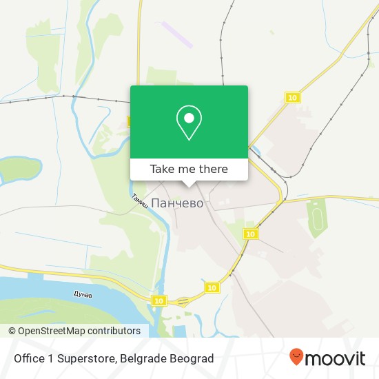 Office 1 Superstore map