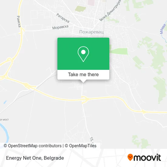 Energy Net One map
