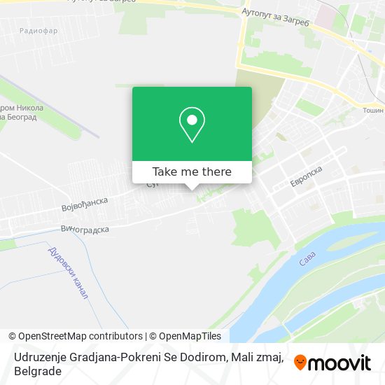 Udruzenje Gradjana-Pokreni Se Dodirom, Mali zmaj map