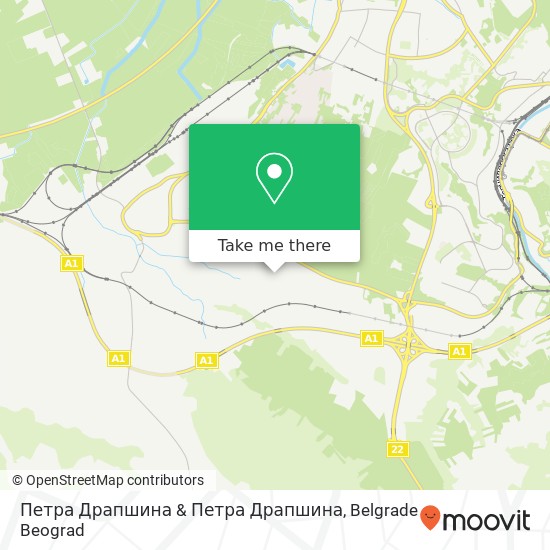 Петра Драпшина & Петра Драпшина map