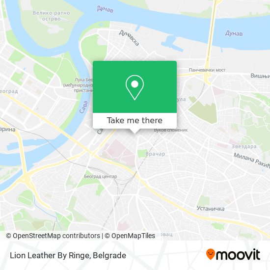 Lion Leather By Ringe map