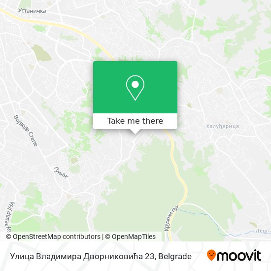 Улица Владимира Дворниковића 23 map