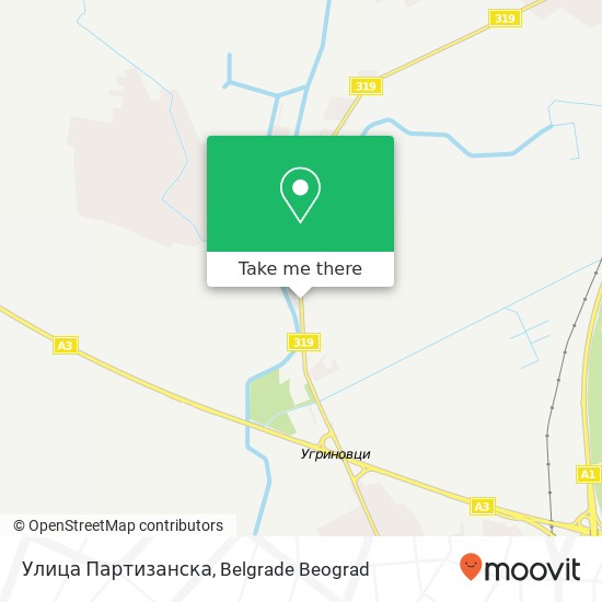 Улица Партизанска map