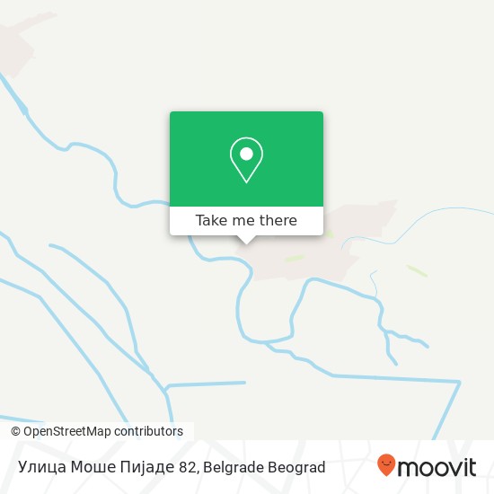 Улица Моше Пијаде 82 map