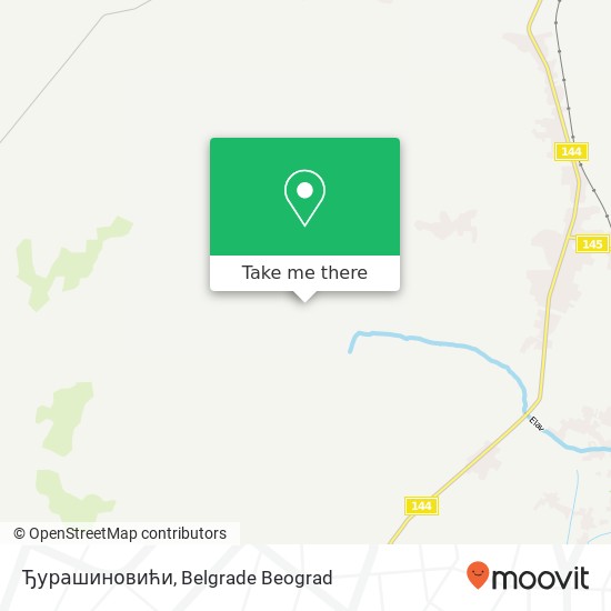 Ђурашиновићи map