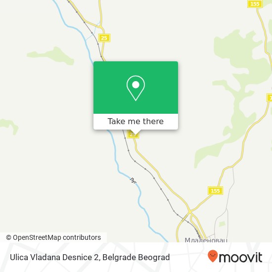 Ulica Vladana Desnice 2 map