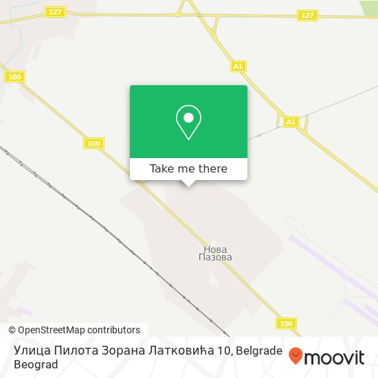 Улица Пилота Зорана Латковића 10 map