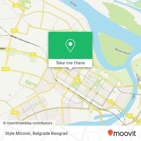 Style Micovic map